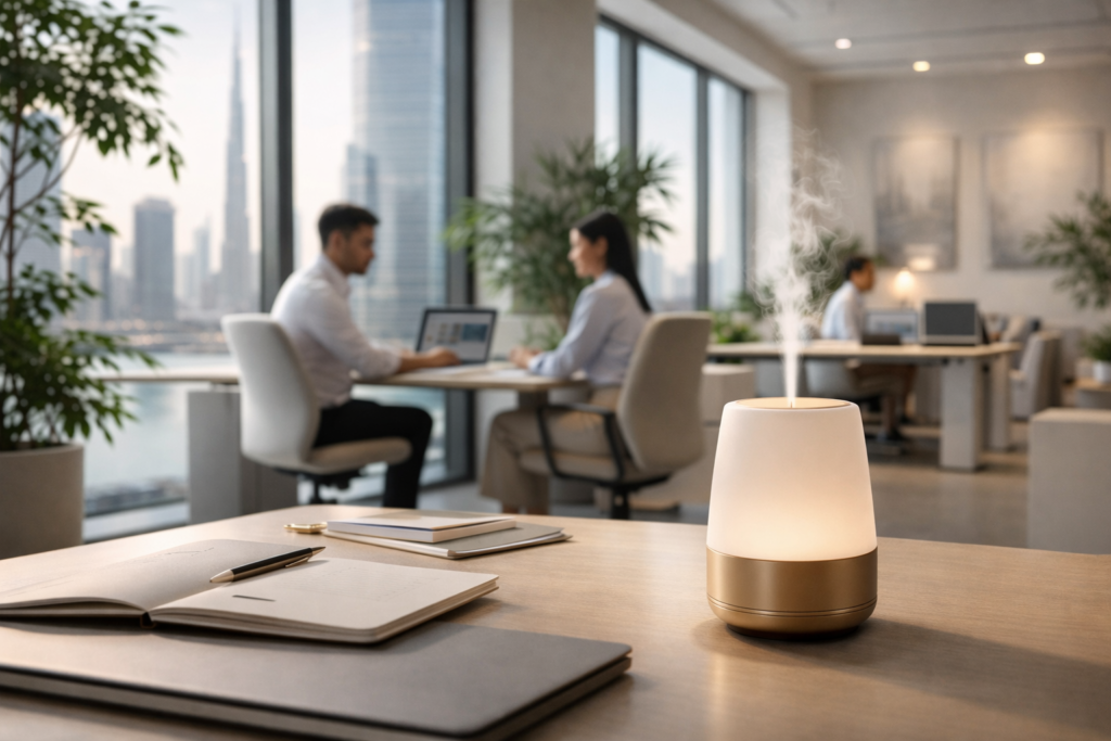 WiFi aroma diffuser setup in office UAE