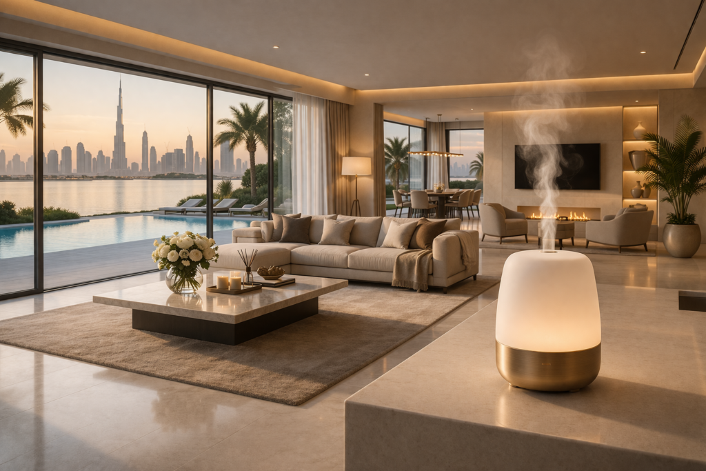 smart fragrance system in luxury villa UAE